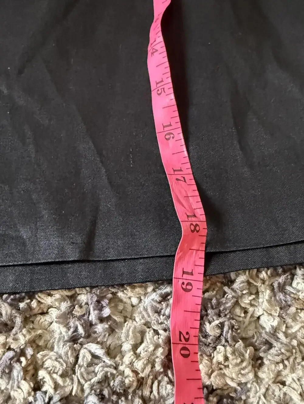 Express Design Studio Black A Line Skirt Women’s 7/8 90s Minimalist
